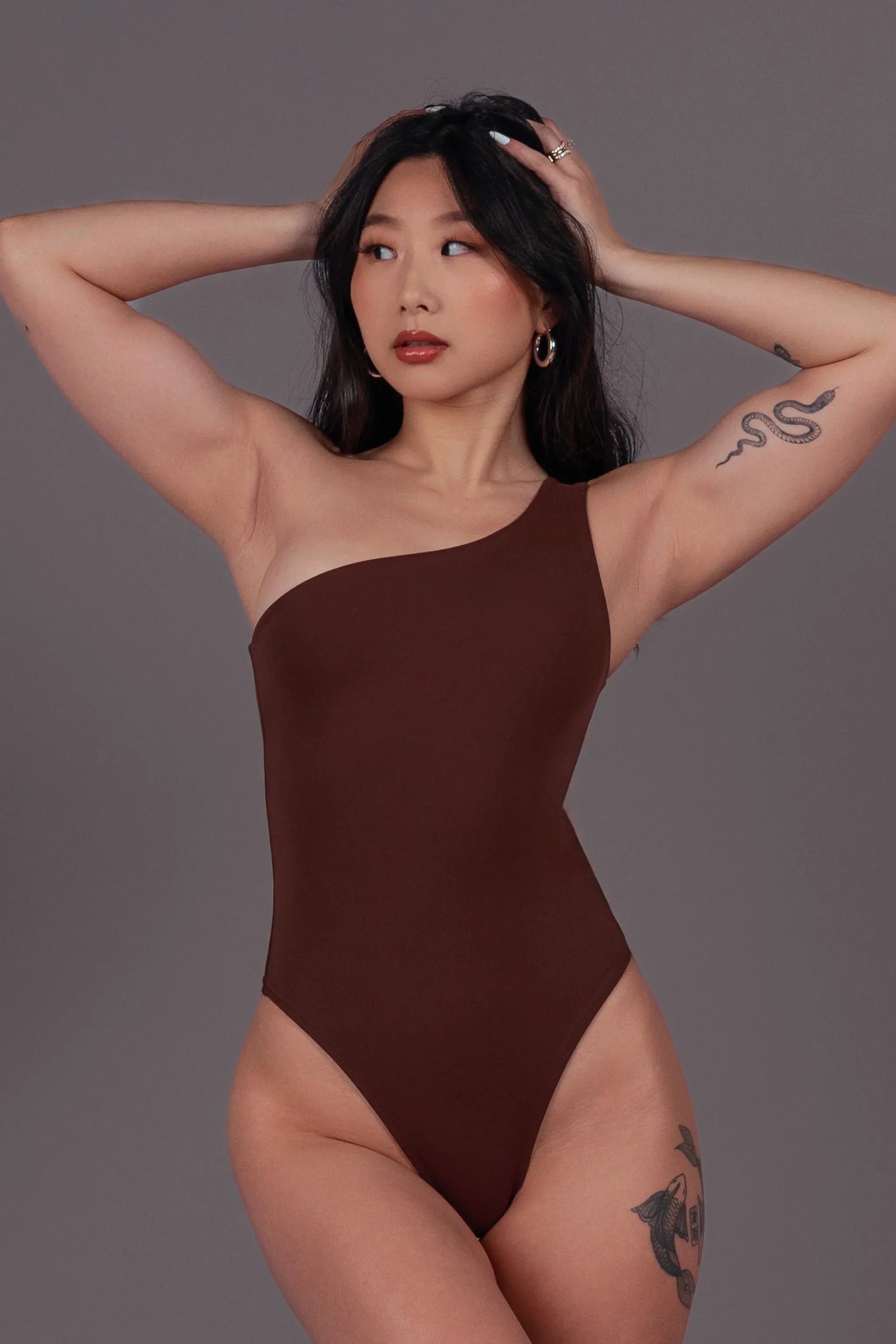 One Shoulder Bodysuit