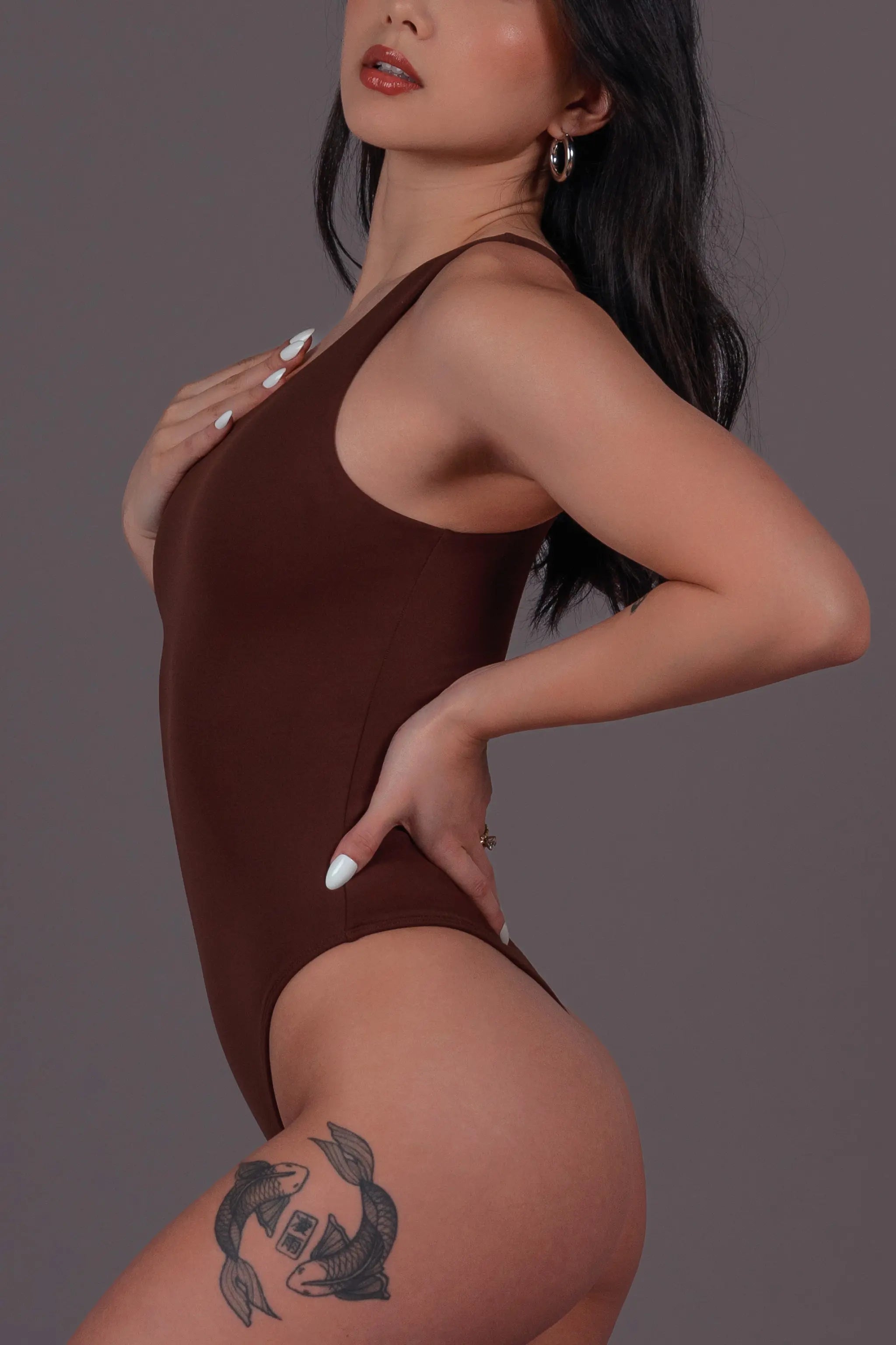 ONE SHOULDER BODYSUIT